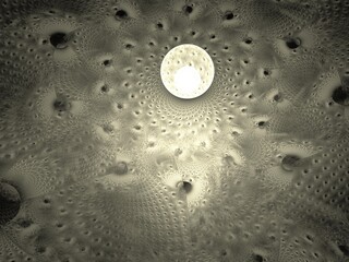 Imaginatory fractal background Image