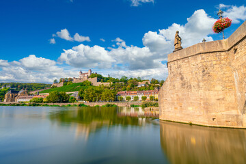 Marienberg Fortress in Wurzburg, Bavaria, Germany