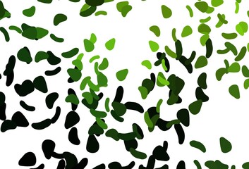 Light Pink, Blue vector backdrop with abstract shapes.