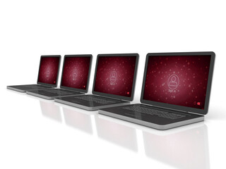 3d rendering technology Computer network
