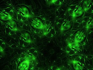 Imaginatory fractal background Image