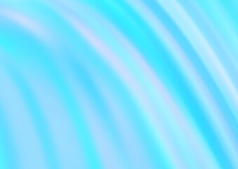 Light BLUE vector background with bent ribbons.