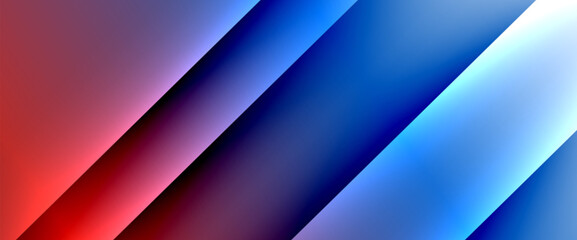 Obraz premium Fluid gradients with dynamic diagonal lines abstract background. Bright colors with dynamic light and shadow effects. Vector wallpaper or poster