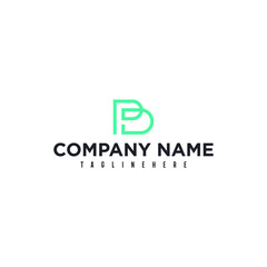 Simple and elegant BD font logo that fits your business and uses the latest Adobe illustrations.