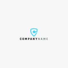 Fototapeta premium A simple and elegant EF font logo that fits your business and uses the latest Adobe illustrations.