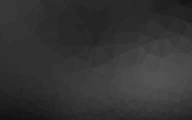 Obraz premium Dark Silver, Gray vector abstract mosaic backdrop.