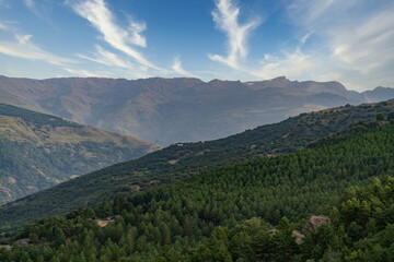 mountainous landscape in southern Spain