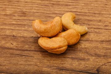 Natural organic Cashew nut heap