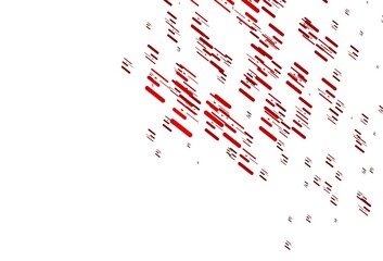 Light Red vector texture with colorful lines.