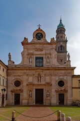 Die Kirche San Giovanni Evangelista in Parma in der Emilia-Romagna in Italien 