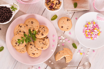 Chocolate chip cookies.
