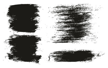 Round Brush Regular Long Background Mix Artist Brush High Detail Abstract Vector Background Mix Set 