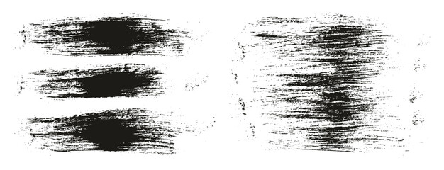 Round Brush Regular Long Background Mix Artist Brush High Detail Abstract Vector Background Mix Set 