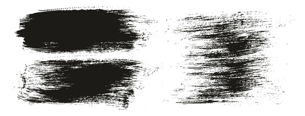 Round Brush Regular Long Background Mix Artist Brush High Detail Abstract Vector Background Mix Set 