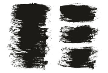 Round Brush Regular Long Background Mix Artist Brush High Detail Abstract Vector Background Mix Set 