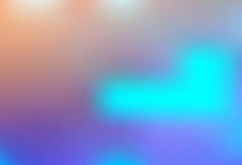 Light Blue, Yellow vector blurred bright template.