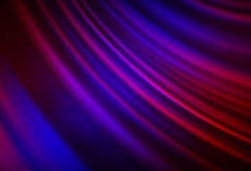 Dark Blue, Red vector glossy abstract layout.