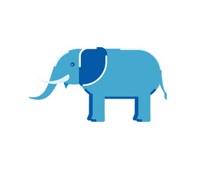 Elephant. Illustration.