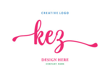 KEZ lettering logo is simple, easy to understand and authoritative
