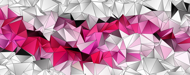 Abstract Low-Poly background. triangulated texture. Design 3d. Polygonal geometrical pattern. Triangular modern style