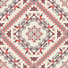 Romanian traditional pattern 152