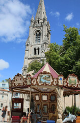 Fototapeta na wymiar Angoulême - Église Saint Martial