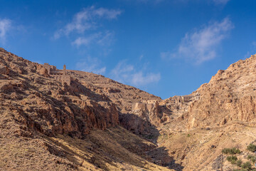 Fototapeta premium Medieval Mar Musa Monastery, Syria