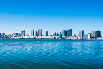 Naklejka premium 東京湾岸風景