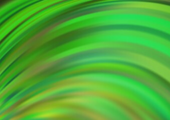 Light Green vector template with lava shapes.