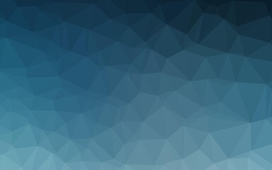 Light BLUE vector polygonal background.