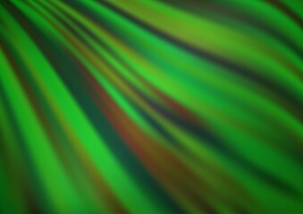 Light Green vector pattern with lava shapes.