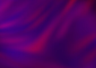 Dark Purple vector blurred background.