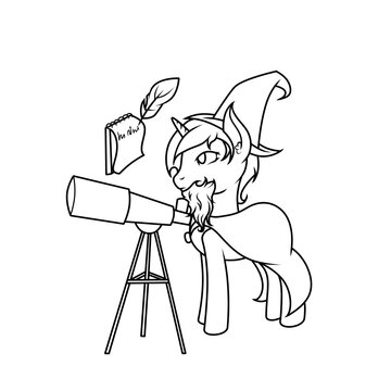 Astrologer (coloring)