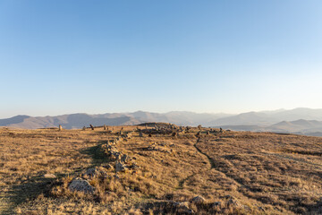 Carahunge neolithic Megalith, Armenia