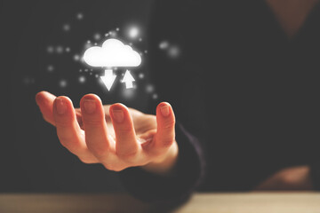 The concept of modern cloud technology in the global network