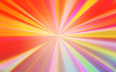 Fototapeta premium Light Orange vector glossy abstract layout. Modern abstract illustration with gradient. New style design for your brand book.