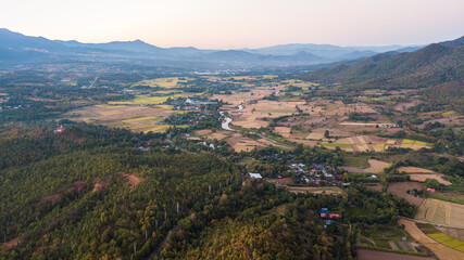 Obraz premium view of the city of the city