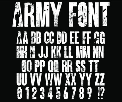 Military Font Images – Browse 14,041 Stock Photos, Vectors, and Video |  Adobe Stock