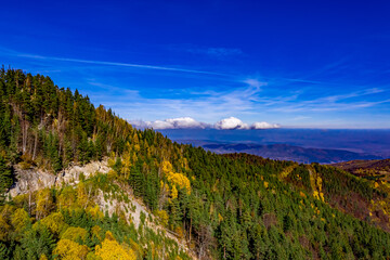 Fototapeta na wymiar Rila Gebirge in Bulgarien | Luftbildaufnahmen vom Rila Gebirge