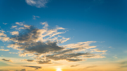 sunset sky with clouds sunrise in the morning 