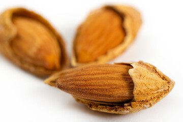 roasted, shelled and salted almonds