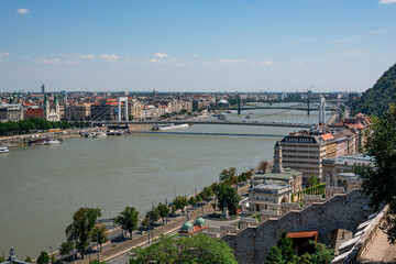 Panorama, Budapest, Hungary, city, top view