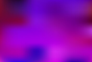 Dark Purple, Pink vector blurred bright texture.