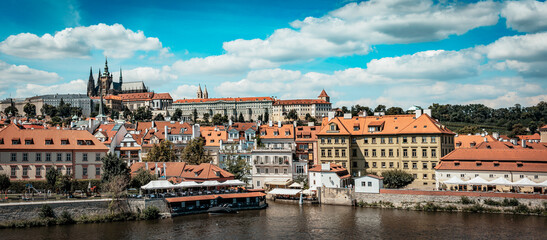 Charles Bridge, Prague, Czech Republic, summer, holiday 
