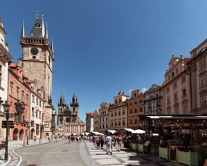 City, Prague, Czech Republic, summer, holiday 
