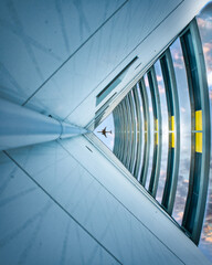 Obraz premium Creative photo of an airplane.