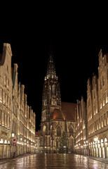 Fototapeta premium Prinzialmarkt in Münster Westfalen (Deutschland)