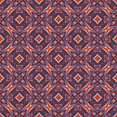 Geometric seamless pattern, ornament, abstract colorful background, fashion print, vector texture for fabric, textile, decoration.
