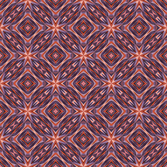 Geometric seamless pattern, ornament, abstract colorful background, fashion print, vector texture for fabric, textile, decoration.