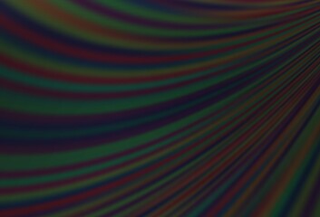 Fototapeta premium Dark Silver, Gray vector template with bubble shapes.